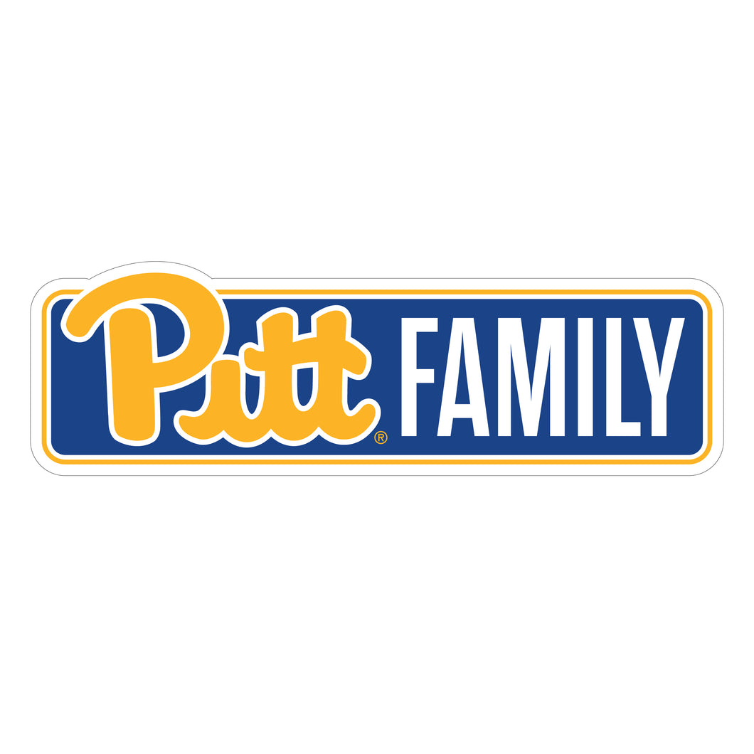 Pittsburgh Panthers Proud Die Cut Decal Officially Licensed Collegiate Product