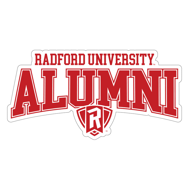 Radford University Highlanders Laser Cut Alumni Vinyl Sticker/Magnet - Officially Licensed 3-Inch