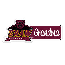 Load image into Gallery viewer, Shaw University Bears Proud Die Cut Decal Officially Licensed Collegiate Product
