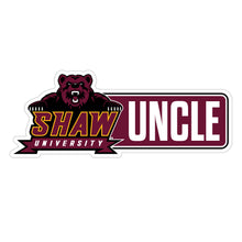 Load image into Gallery viewer, Shaw University Bears Proud Die Cut Decal Officially Licensed Collegiate Product
