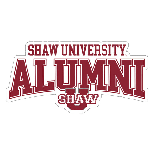 Shaw University Bears Laser Cut Alumni Vinyl Sticker/Magnet - Officially Licensed 8-Inch