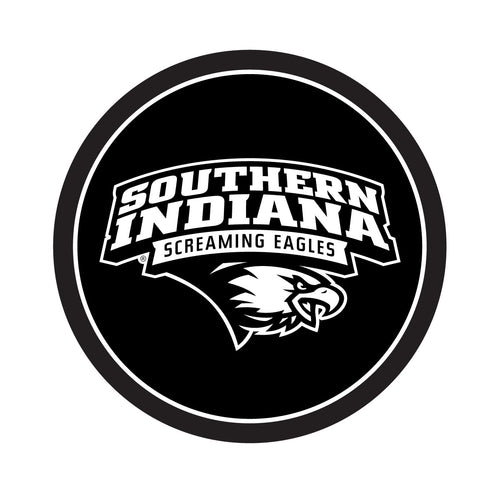 University of Southern Indiana Officially Licensed Black Vinyl Decal Sticker Holographic Backing