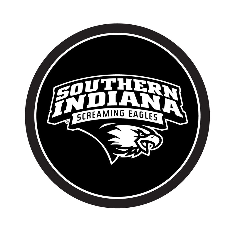 University of Southern Indiana Officially Licensed Black Vinyl Decal Sticker Holographic Backing