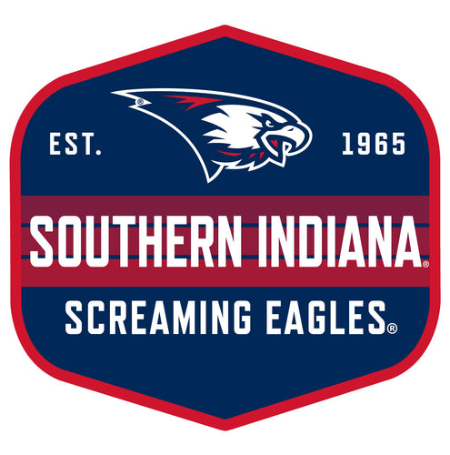 University of Southern Indiana Scenic Background Vinyl Sticker/Magnet - Officially Licensed 