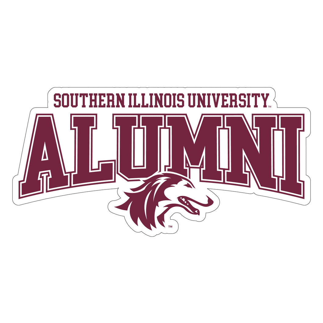 Southern Illinois Salukis Laser Cut Alumni Vinyl Sticker/Magnet - Officially Licensed 4-Inch