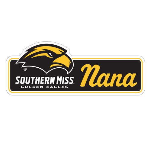 Southern Mississippi Golden Eagles Proud Die Cut Magnet Officially Licensed Collegiate Product 6-Inches Wide