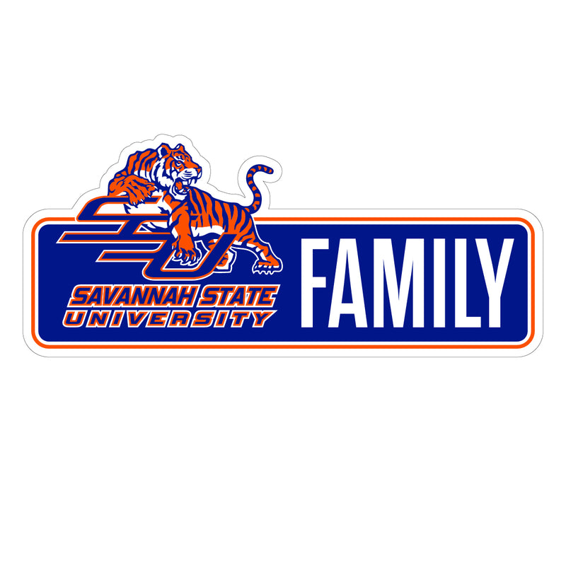 Savannah State University Proud Die Cut Decal Officially Licensed Collegiate Product