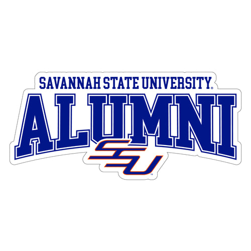 Savannah State University Laser Cut Alumni Vinyl Sticker/Magnet - Officially Licensed 8-Inch