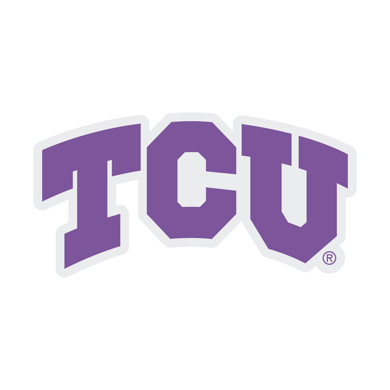 Texas Christian University Choose Style and Size NCAA Vinyl Decal Sticker for Fans, Students, and Alumni