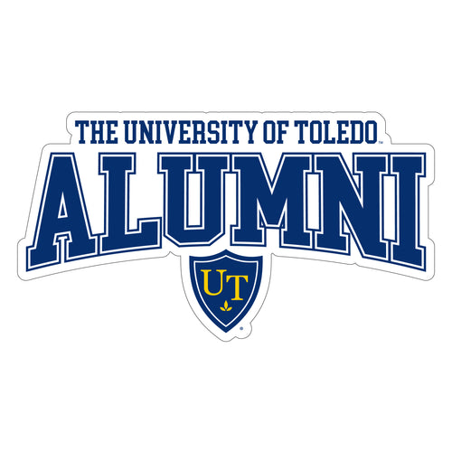 Toledo Rockets Laser Cut Alumni Vinyl Sticker/Magnet - Officially Licensed 3-Inch