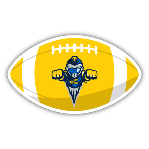 Toledo Rockets College Sticker or Magnet – Licensed University Sports Design, Multiple Sizes 