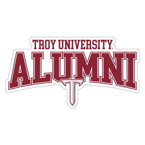 Troy University Laser Cut Alumni Vinyl Sticker/Magnet - Officially Licensed 4-Inch