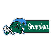 Load image into Gallery viewer, Tulane University Green Wave Proud Die Cut Decal Officially Licensed Collegiate Product
