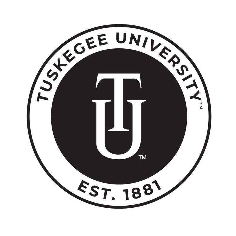 Tuskegee University Officially Licensed Black Vinyl Decal Sticker Clear Backing
