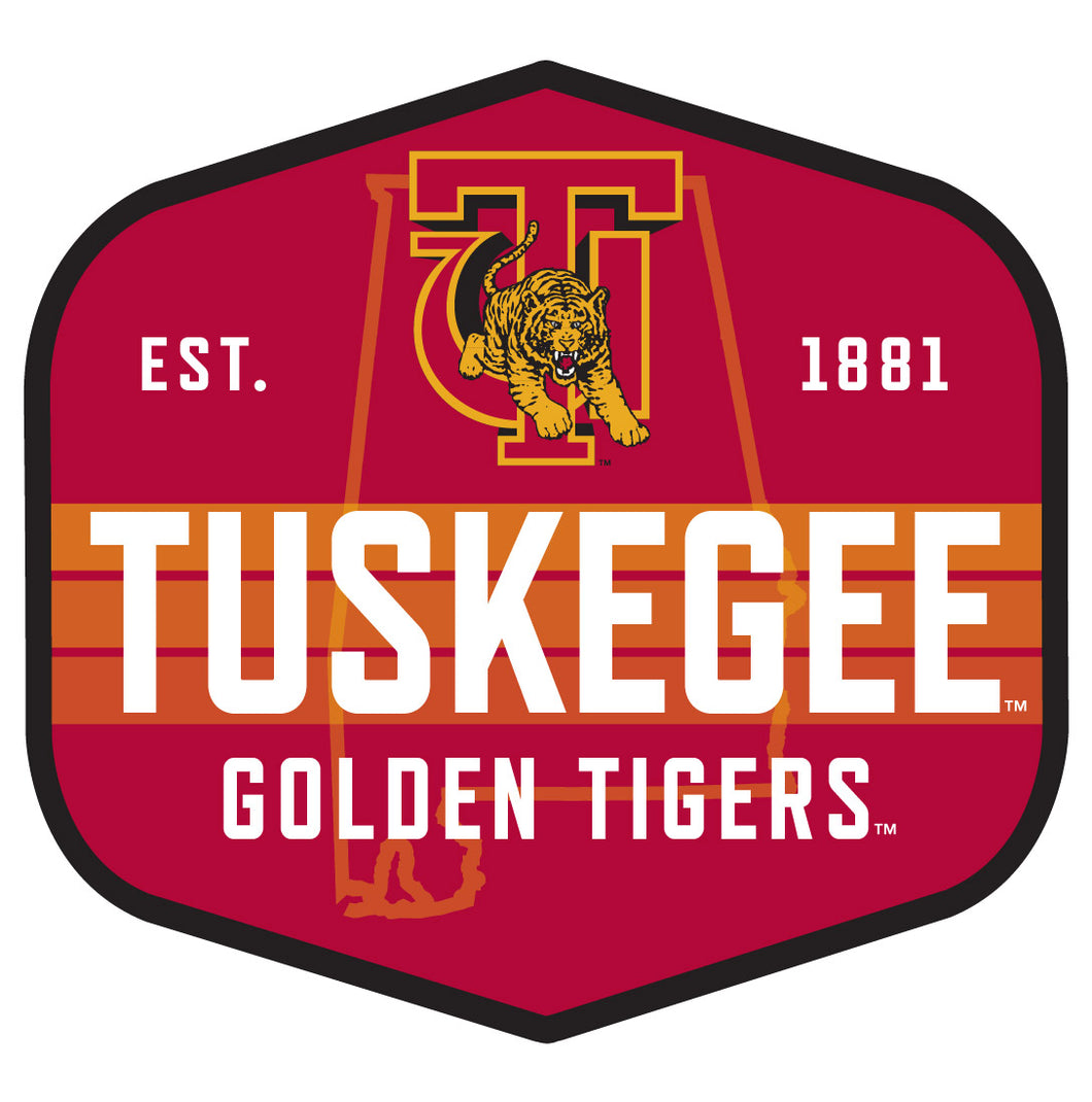 Tuskegee University Scenic Background Vinyl Sticker/Magnet - Officially Licensed 