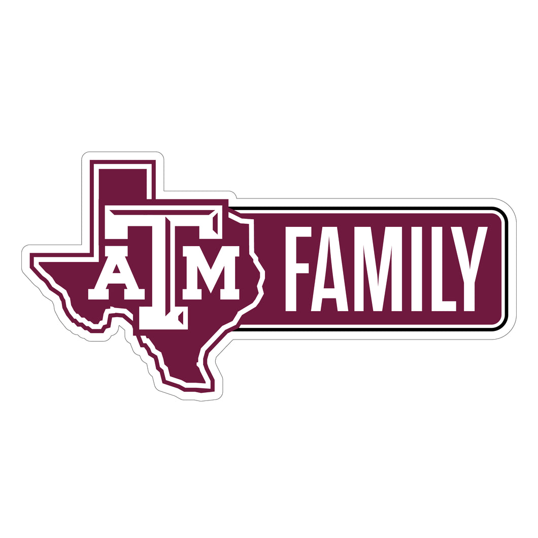 Texas A&M Aggies Proud Die Cut Decal Officially Licensed Collegiate Product