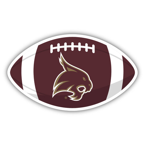 Texas State Bobcats College Sticker or Magnet – Licensed University Sports Design, Multiple Sizes 