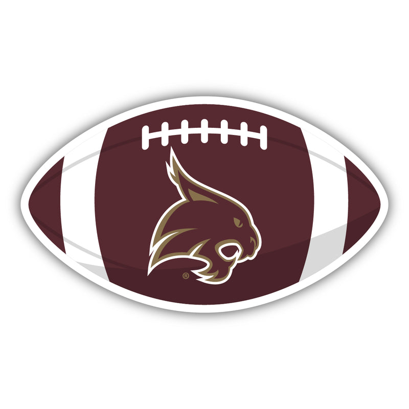 Texas State Bobcats College Sticker or Magnet – Licensed University Sports Design, Multiple Sizes 