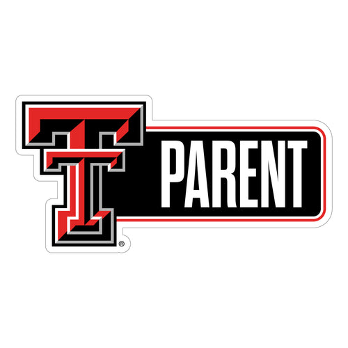 Texas Tech Red Raiders Proud Die Cut Decal Officially Licensed Collegiate Product 4-Inches Wide