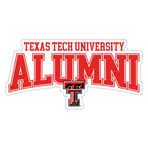Texas Tech Red Raiders Laser Cut Alumni Vinyl Sticker/Magnet - Officially Licensed 3-Inch