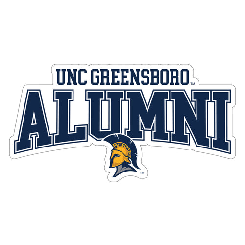 North Carolina Greensboro Spartans Laser Cut Alumni Vinyl Sticker/Magnet - Officially Licensed 3-Inch