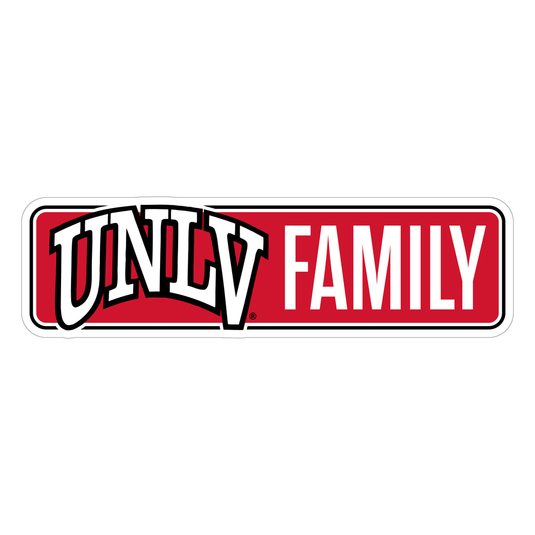 UNLV Rebels Proud Die Cut Decal Officially Licensed Collegiate Product 3-Inches Wide