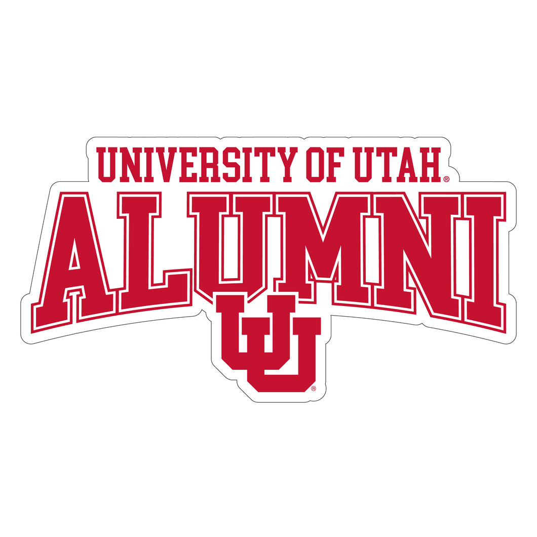 Utah Utes Laser Cut Alumni Vinyl Sticker/Magnet - Officially Licensed 8-Inch
