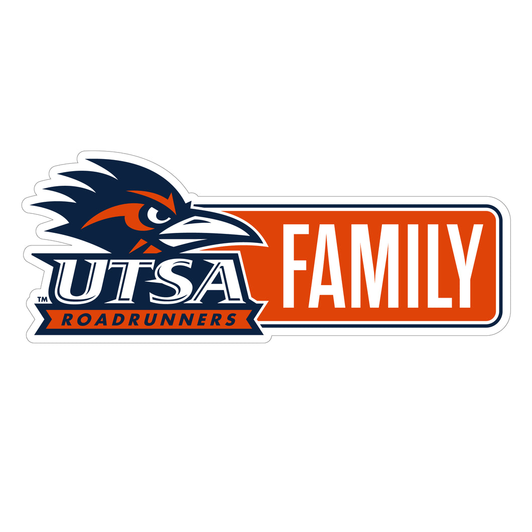 UTSA Road Runners Proud Die Cut Decal Officially Licensed Collegiate Product