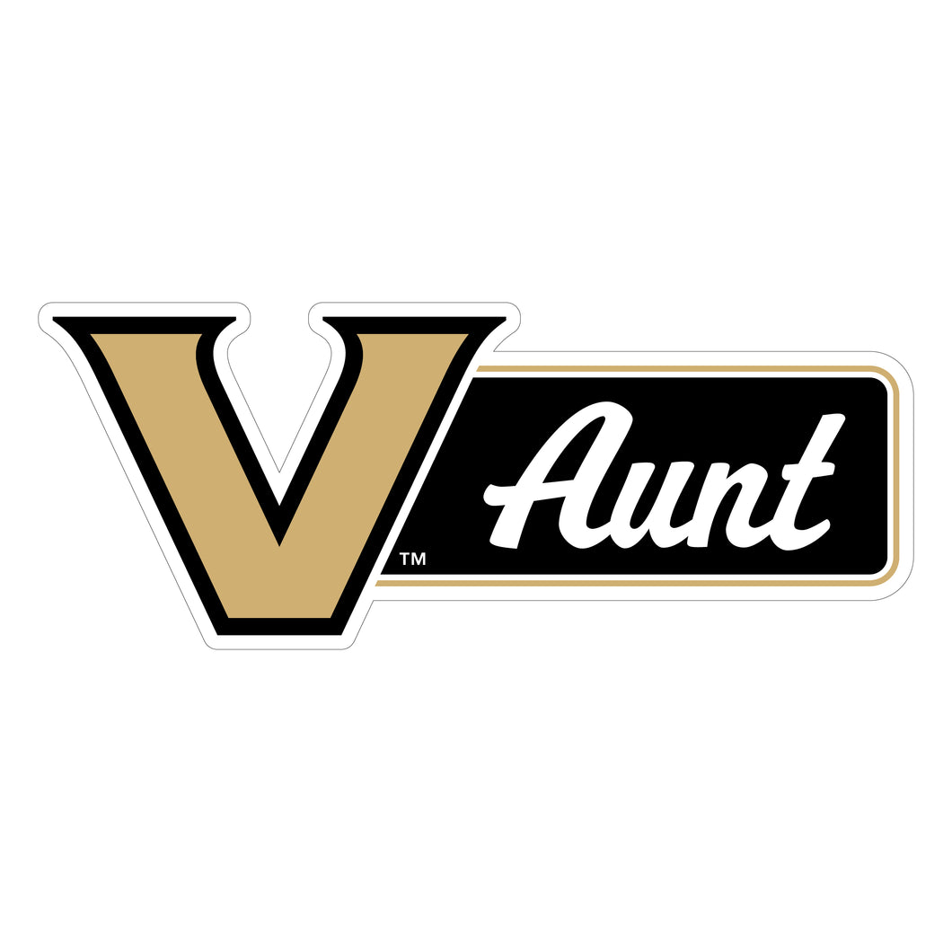 Vanderbilt University Proud Die Cut Magnet Officially Licensed Collegiate Product 6-Inches Wide