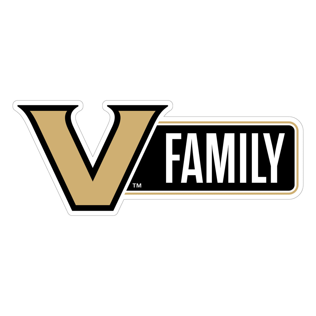 Vanderbilt University Proud Die Cut Decal Officially Licensed Collegiate Product