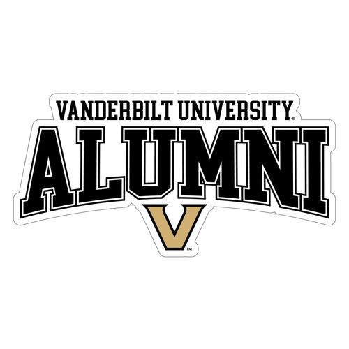 Vanderbilt University Laser Cut Alumni Vinyl Sticker/Magnet - Officially Licensed 4-Inch