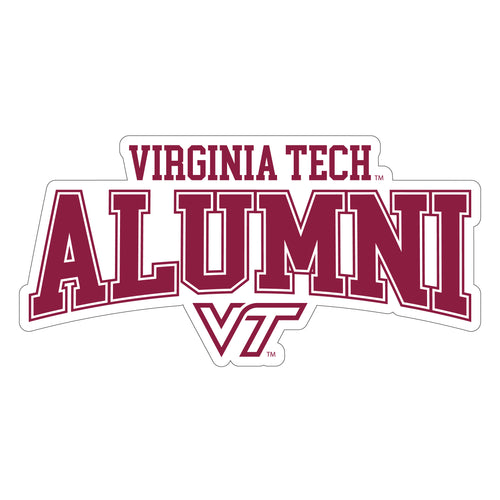 Virginia Tech Hokies Laser Cut Alumni Vinyl Sticker/Magnet - Officially Licensed 3-Inch