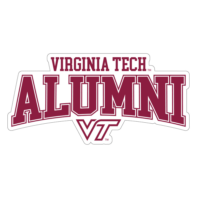 Virginia Tech Hokies Laser Cut Alumni Vinyl Sticker/Magnet - Officially Licensed 3-Inch