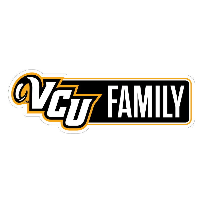 Virginia Commonwealth Proud Die Cut Decal Officially Licensed Collegiate Product
