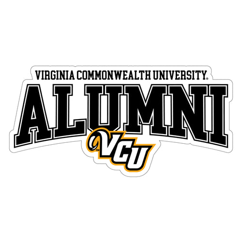 Virginia Commonwealth Laser Cut Alumni Vinyl Sticker/Magnet - Officially Licensed 4-Inch