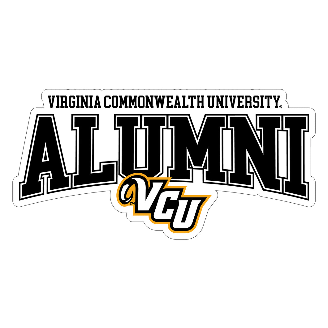 Virginia Commonwealth Laser Cut Alumni Vinyl Sticker/Magnet - Officially Licensed 4-Inch