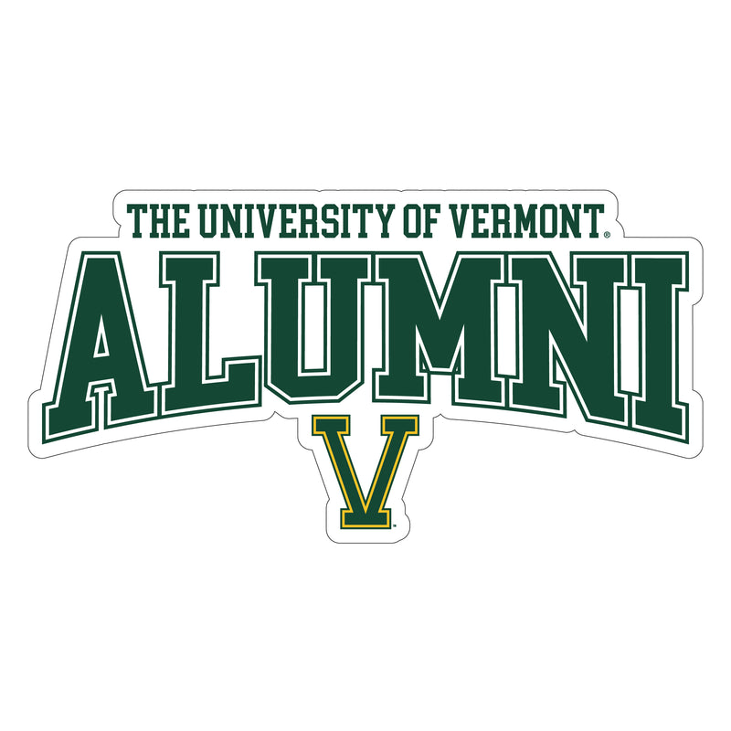 Vermont Catamounts Laser Cut Alumni Vinyl Sticker/Magnet - Officially Licensed 3-Inch