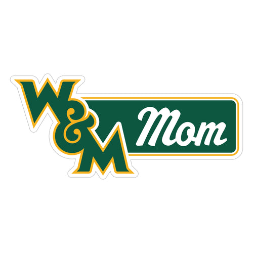 William and Mary Proud Die Cut Decal Officially Licensed Collegiate Product 4-Inches Wide