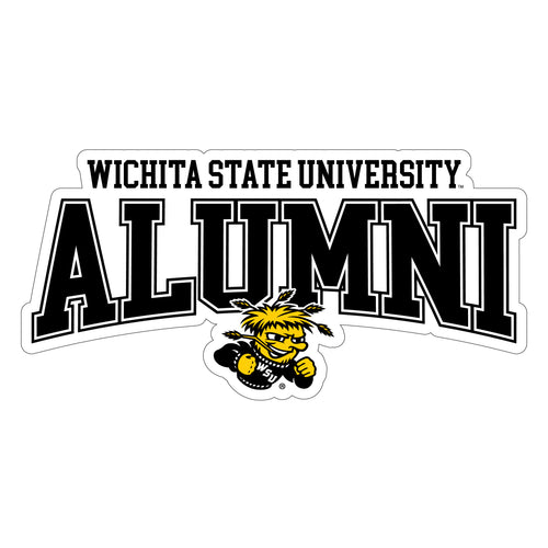 Wichita State Shockers Laser Cut Alumni Vinyl Sticker/Magnet - Officially Licensed 4-Inch
