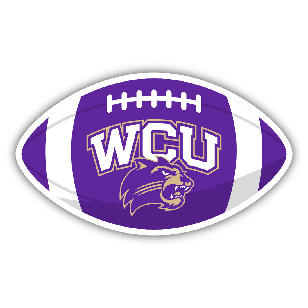 Western Carolina University College Sticker or Magnet – Licensed University Sports Design, Multiple Sizes 