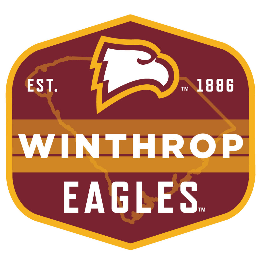 Winthrop University Scenic Background Vinyl Sticker/Magnet - Officially Licensed 