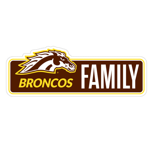 Western Michigan University Proud Die Cut Decal Officially Licensed Collegiate Product 5-Inches Wide