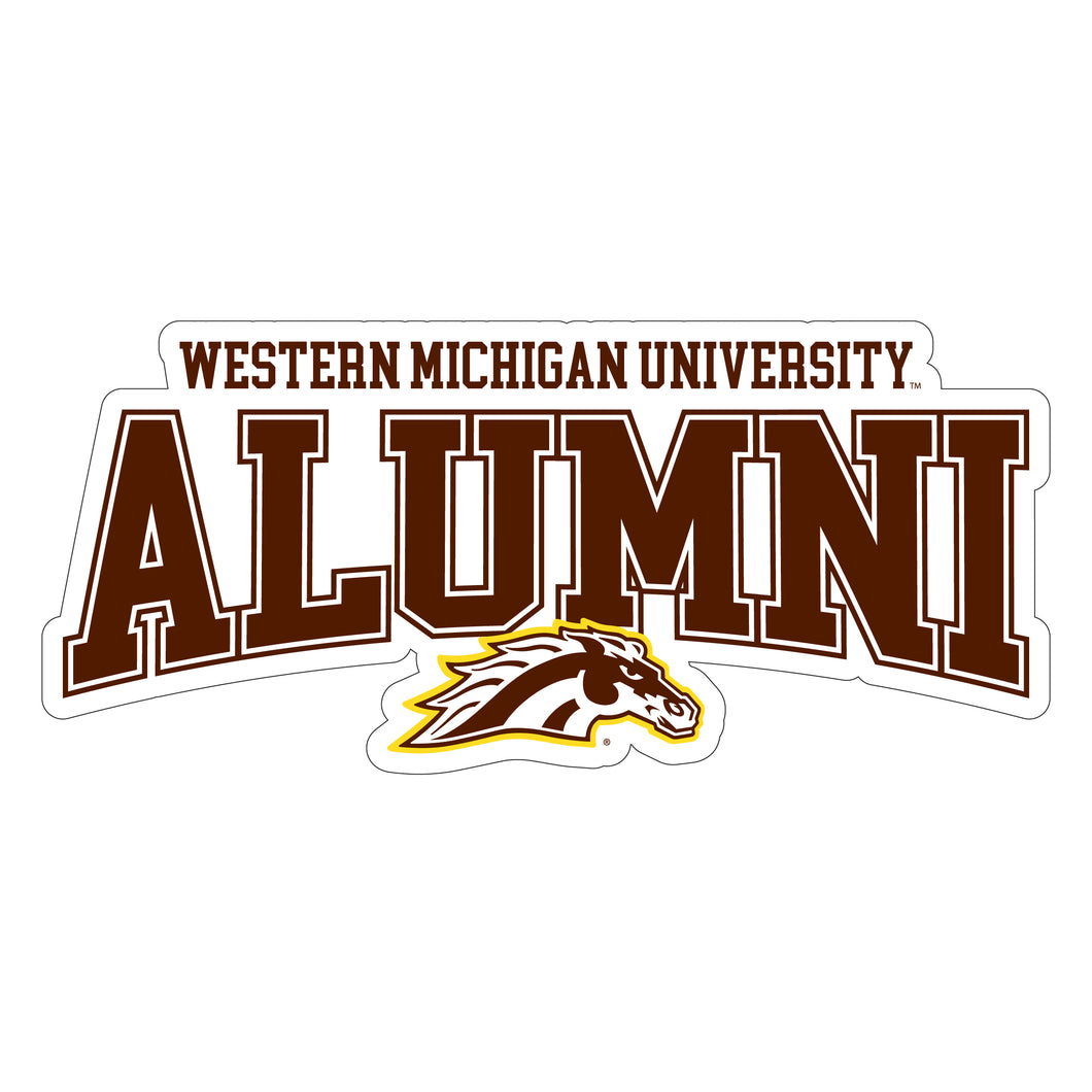 Western Michigan University Laser Cut Alumni Vinyl Sticker/Magnet - Officially Licensed 8-Inch