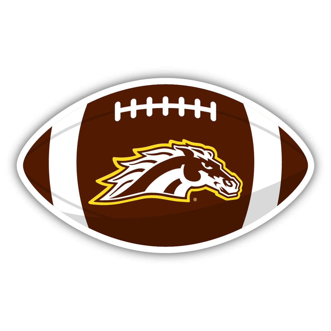 Western Michigan University College Sticker or Magnet – Licensed University Sports Design, Multiple Sizes 