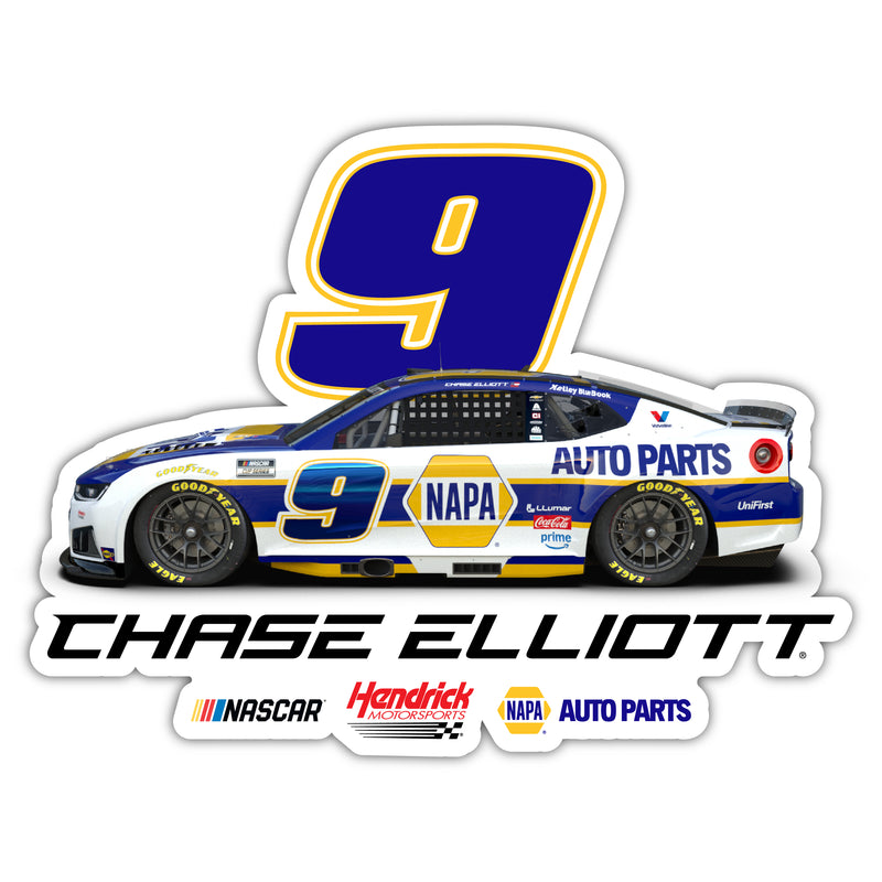 Chase Elliott - NAPA #9 Nascar Offic. Lic. Decorative Magnet/Sticker