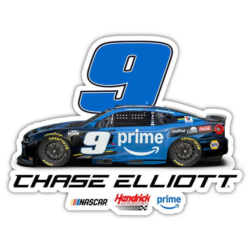 Chase Elliott #9 Nascar Offic. Licensed Decorative Magnet/Sticker