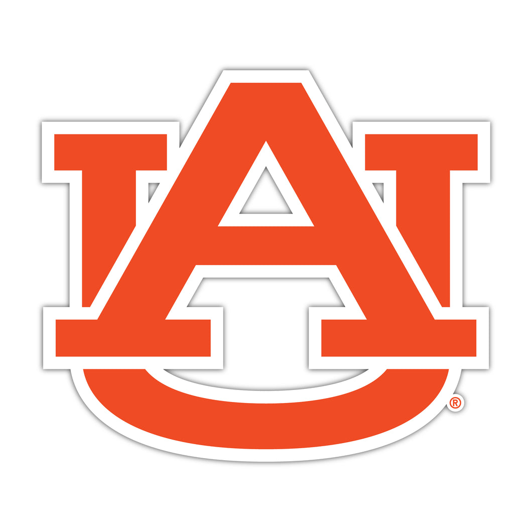 Auburn Tigers 10-Inch Orange 100 Pack NCAA Durable School Spirit Vinyl Decal Sticker