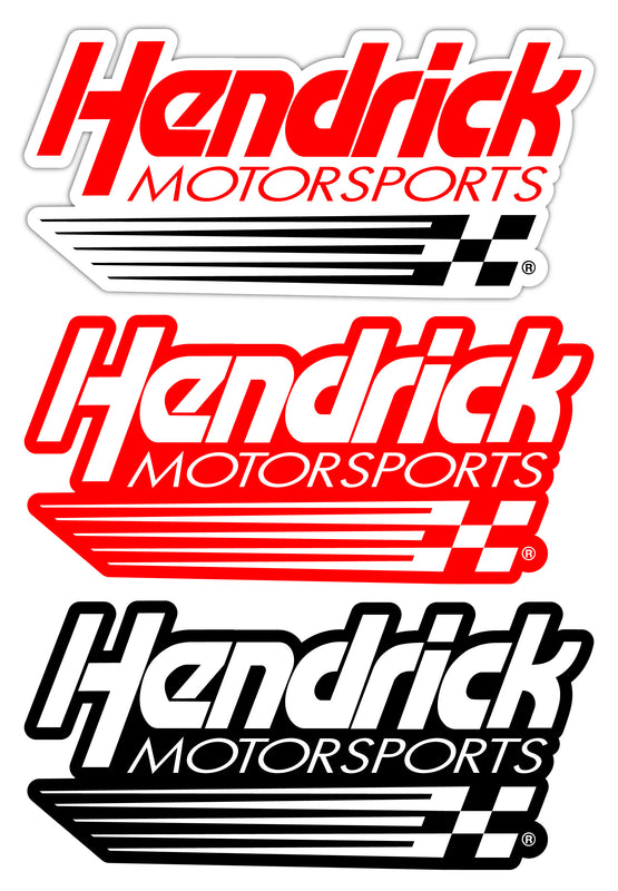 Hendrick Motorsports Nascar Offic. Licensed Decorative Magnet or Sticker 3-Pack (4-Inch Each) 