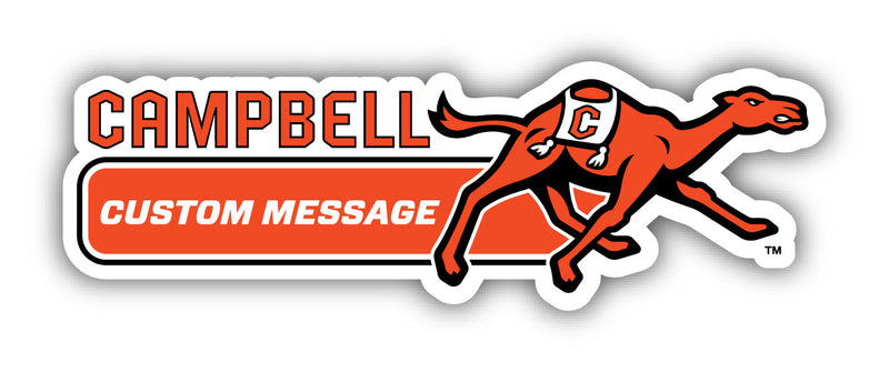 Campbell University Fighting Camels Customizable 4-Inch Wide Magnet/Sticker – Officially Licensed Sticker