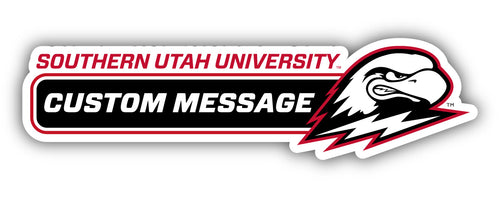 Southern Utah University 4-Inch Wide Customizable Vinyl Decal Sticker Officially Licensed Collegiate Product 